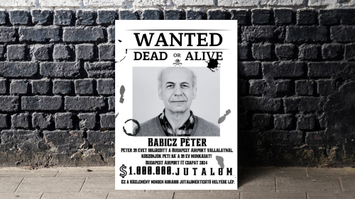 Jópofa WANTED körözési plakát az ünnepeltről akár videóval 10