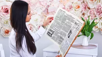 16 oldalas születésnapi újság egyedi cikkel akár 1 munkanap alatt