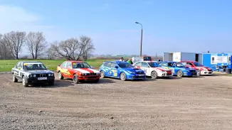Subaru és Evo rally 10 fő részére