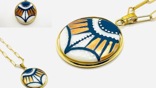 Páros porcelán ékszerkészítő workshop Budapesten – 2 alkalom 8