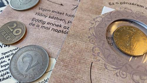 Pénzérme ajándékba, ami akkor született amikor az Ünnepelt! 6