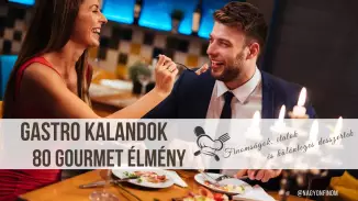 Gastro kalandok - 80 választható gourmet élmény
