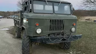 Balatonakali Gaz 66 élményvezetés terepen