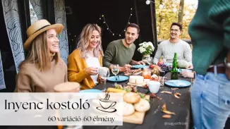 Ínyenc kóstoló élménycsomag-60 variáció-60 élmény