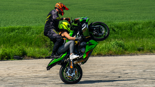 Stunt taxizás! Extrém motorkaland csak bevállalós utasoknak !!! 2