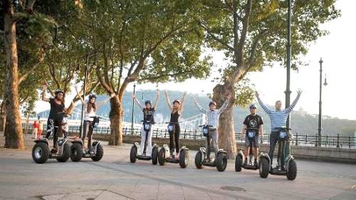 Segway Margit-szigeti túra 2