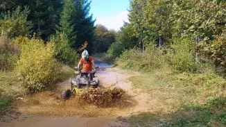 Quad élménytúra Siófok határában, a Somogyi-dombság területén