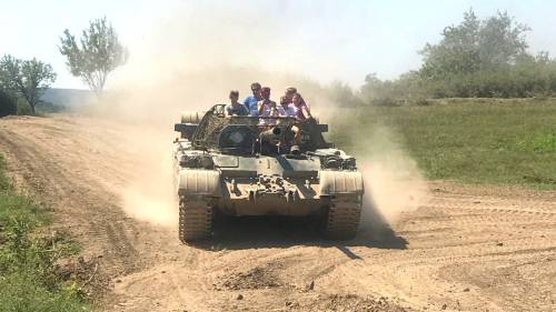 Tankvezetés T-55-ös harckocsival Balatonakalin 5